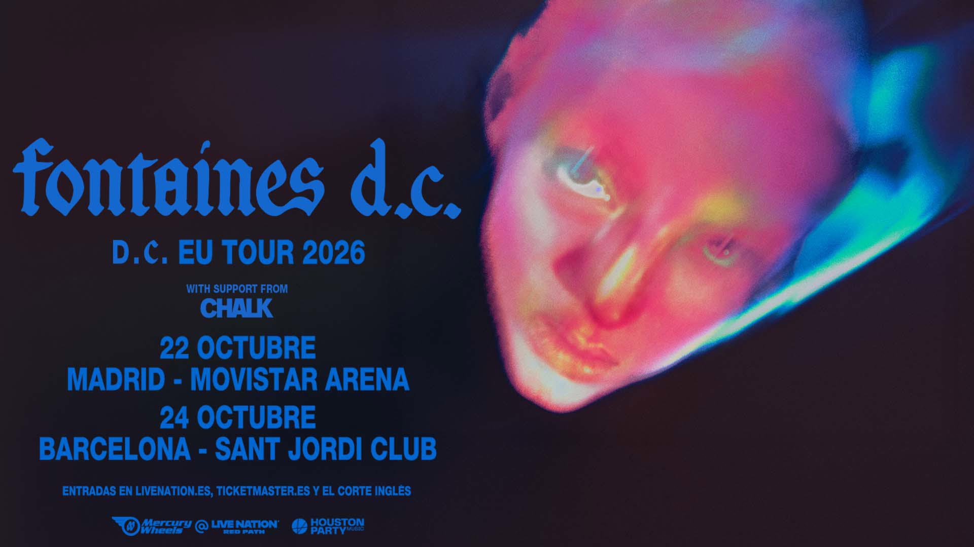 Fontaines d.c. anuncia concierto en MAdrid y Barcelona en octubre de 2026 comprar entradas